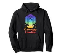Energy Chakra Holistic Healing Hands Energy Healer Reiki Pullover Hoodie