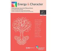 Energy & Character - Volume 8 N.1: January 1977 - International Journal of Biosynthesis