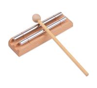 Energy Chime Chime 2 Tone Chime Sticks with Wooden Mallet, Chime Glockenspiel Percussion for Meditation, Yoga, Early Musical Education