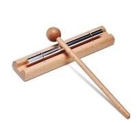 Energy Chime, Single Tone Chime Healing Sound, Wooden Percussion Chime Instruments With Mallet for Meditation Yoga Healing Music Prayer Kids Musical Toy, Mindfulness for Women Men