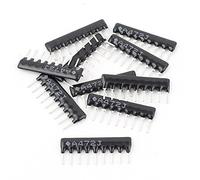 Energy consuming elements 10 Pcs Fixed Resistors 1/8W 4.7K 4700 Ohm 9-Pin SIP Bussed Single Resistors Network Resistors