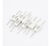 Energy consuming elements 10 Pcs Fixed Resistors Ceramic Cement Power Resistor 5W 0.05 Ohm Single Resistors 10% Tolerance