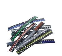 Energy consuming elements 100pcs=5colors x 20pcs 5050 5730 1210 1206 0805 0603 LED Diode Assortment SMD LED Diode Kit Green/RED/White/Blue/Yellow (Color : 1206 Kit 5color X 20) (Color : 1206 Kit 5col