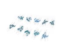 Energy consuming elements 100pcs axia-l Passive Components Lead Through Hole 1W 1% 5.1K-18K Ohm Metal Capacitors Film Resistors