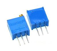 Energy consuming elements 100Pcs/lot 3296W-1-501LF 3296W 501 500 ohm Top Regulation Multiturn Variable Resistor Trimmer Potentiometer High Precision