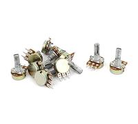 Energy consuming elements 10K OHM Variable Resistors Linear Taper Rotary Potentiometer 10KB B10K Pot Potentiometers 10 Pcs