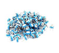 Energy consuming elements 10K ohm Variable Resistors Vertical Variable Resistor Trimmer Potentiometer Potentiometers Blue 100Pcs