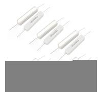 Energy consuming elements 10Pcs 10Ohm Fixed Resistors 10W 5% axia-l Lead Wirewound Single Resistors Cement Resistors