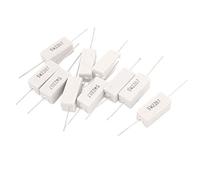 Energy consuming elements 10Pcs 22Ohm Fixed Resistors 5W 5% axia-l Lead Ceramic Single Resistors Cement Resistors