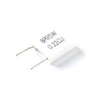 Energy consuming elements 10pcs 5W 0.22 ohm 0.22R BPR56 Non-inductive Ceramic Cement Resistor Electronic Component