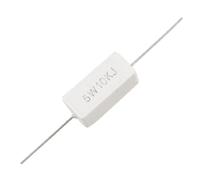 Energy consuming elements 10pcs Ceramic Cement Power Resistors 5W Watt 10K Ohm 5% (10pcs Ceramic Cement Power Resistors 5W Watt 10K Ohm 5%