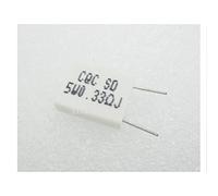 Energy consuming elements 10PCS/LOT BPR56 5W 0.33R 0.33 ohm 5w Non-inductive Ceramic Cement Resistor Wirewound Resistance