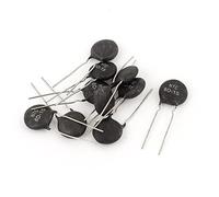 Energy consuming elements 10pcs NTC Fixed Resistors 8D-15 5A 8Ohm 20% 15mm Dia Surge Current Single Resistors Limiting Thermistor