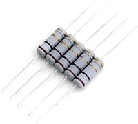 Energy consuming elements 150pcs/lot 2W Metal Film Resistors 1Percent or Carbon Film Resistor 5Percent, 30 Value Wirewound Resistance Assortment Kit Resistor (Size : Carbon film 1k-820K)