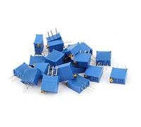 Energy consuming elements 20 Pcs Fixed Resistors 3296W 100K ohm Multiturn Potentiometer Pot Resistors Variable Resistor