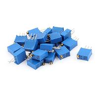 Energy consuming elements 20 Pcs Fixed Resistors 3296W 1M ohm Multiturn Potentiometer Pot Resistors Variable Resistor