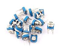 Energy consuming elements 20Pcs 5K Variable Resistors Ohm 3 Terminals Trimmer Potentiometer Potentiometers Adjustable Resistor
