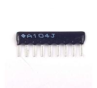 Energy consuming elements 20PCS A09-104 100K A104 9Pin DIP Resistor Network Array 2.54MM