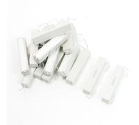 Energy consuming elements 20W 4Ohm 5% Tolerance Radial Lead Ceramic Cement Resistor 16 Pcs (20W 4Ohm 5% Tolerancia Radial Lead Ceramic Resistencia de cemento 16 piezas