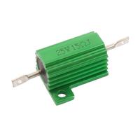 Energy consuming elements 25W 15 Ohm Screw Tap Mounted Aluminum Clad Wirewound Resistor (25W Resistor bobinado con alambre de aluminio de 15 Ohmios para montaje a presión con rosca