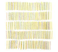 Energy consuming elements 2600Pcs Metal Film Resistor Kit 130 Values 1Ω?3MΩ 1/4w Assorted Set Epoxy Resin Electronic Components Resistor Classification Kit for Power Electronics DIY