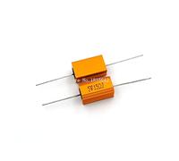 Energy consuming elements 2PCS RX24 5W 15R 15RJ Power Metal Shell Aluminium Gold Resistor High Power Resistance Golden Heat Sink Resistor 5Watt 15 ohm