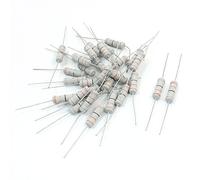 Energy consuming elements 2W Power 33 Ohm Resistance 5% Tolerance axia-l Lead Through Hole Mounting Solder Color Ring Carbon Film Resistor 30Pcs (2W Power 33 Ohm Resistance 5% Tolerance axia-l Lead Th