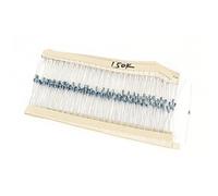 Energy consuming elements 300PCS 1/8Watt Passive Components 150K Ohm 1% Tolerance axia-l Lead Metal Capacitors Film Resistors