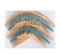 Energy consuming elements 3120pcs 156Values Electric Unit 1/4W Power Metal Film Resistor Kit 1R-10M 1Percent Tolerance Assortment Set 1ohm-10Mohm
