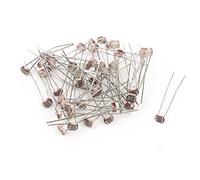 Energy consuming elements 40 Pieces Passive Components Photoresistor GL5516 LDR Photo Resistors Light Switch Encoders Dependant 5mm