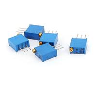 Energy consuming elements 5 Pcs 3296W 10K ohm Variable Resistor Adjustable Resistance for Multiturn Potentiometer (5 Unids 3296W 10K ohm Resistencia Variable de Resistencia Ajustable para Potenciómetr