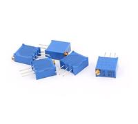 Energy consuming elements 5 Pcs Fixed Resistors 3296W 20K ohm Variable Resistor for Single Resistors Multiturn Potentiometer