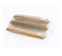 Energy consuming elements 500pcs 1/4 Fixed Resistors Watt 18K Ohm Resistance Electrical Carbon Single Resistors Film Resistor