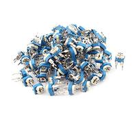 Energy consuming elements 50K ohm Variable Resistors Vertical Variable Resistor Trimmer Potentiometer Potentiometers Blue 100Pcs