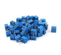 Energy consuming elements 50Pcs Adjustable Potentiometer Trimmer Variable Resistor 3362P-503 50K Ohm (50Pcs Potenciómetro Ajustable Trimmer Resistor Variable 3362P-503 50K Ohm
