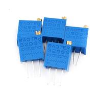 Energy consuming elements 50pcs/lot 3296W Series 500R 1K 2K 5K 10K 20K 50K 100K 200K 1M Multi-Turn Potentiometer 10K Variable resistors with Box Set