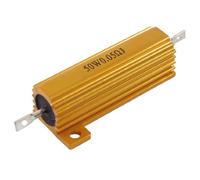 Energy consuming elements 50W 0.05 Ohm Screw Tap Mounted Aluminum Housed Wirewound Resistor (50W 0.05 Ohm. Tornillo roscado, montado en aluminio, con resistencia de alambre bobinado