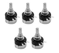 Energy consuming elements 5PCS RV24YN 20S Potentiometer 100-1M Ohm B502 Screw Thread Single Turn Rotating Type Carbon Film Resistors Potentiometers kit (Size : 1M Ohm)