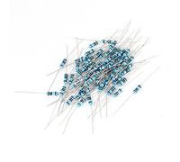 Energy consuming elements 60 Pcs 1/2W 0.5W 1% Tolerance 1 Ohm Through Hole axia-l Lead Flameproof Metal Film Resistor (60 Pcs 1/2W 0.5W 1% Tolerance 1 Ohm Through Hole axia-l Lead Flameproof Metal Fil