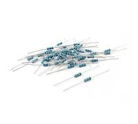 Energy consuming elements 60pcs 1/2W Passive Components 15K Ohm 1% Tolerance 5-Color Loop Metal Capacitors Film Resistors