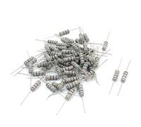 Energy consuming elements 60Pcs 1K Passive Components Ohm 5% Tolerance 2W Soldering Color Ring Carbon Capacitors Film Resistor