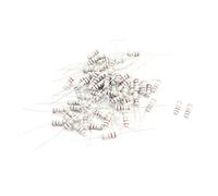 Energy consuming elements 60Pcs 1W 2.7 Ohm axia-l Lead Type PCB Surface Mounting Colored Ring Resistance Carbon Film Resistor 3.5mm x 11mm