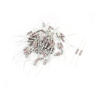 Energy consuming elements 60Pcs 1W 220 Ohm 5% Tolerance axia-l Leading Type Through Hole Mounting Carbon Film Fixed Resistors