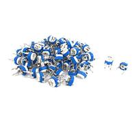 Energy consuming elements 70 Pcs Through Hole Cermet Trimmer Pot Potentiometer Resistor 200K Ohm (70 pcs a través del orificio Cermet Trimmer Pot Potenciómetro Resistor 200K Ohm
