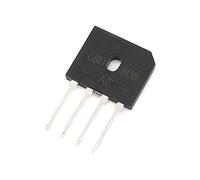 Energy consuming elements Bridge Rectifier Diode, GBU808 8A 800V Electronic Silicon Diodes, 4-Pin (Size : 20Pcs)