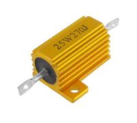 Energy consuming elements Chasis Mounted Fixed Resistors 25W 27 Ohm 5% Aluminum Case Single Resistors Wirewound Resistor