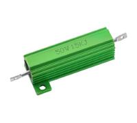 Energy consuming elements Chassis Mounted Aluminum Housed 50W Watt 15K Ohm 5% Wirewound Resistor (El chasis montado en aluminio aloja un resistor bobinado de 50W vatio 15K ohmio 5%