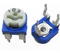 Energy consuming elements Potentiometer 500pcs Trimmer Potentiometer RM065 RM-065 2M ohm 205 2M Trimmer Resistors Variable Adjustable Resistor Electronic Component