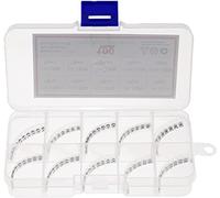 Energy consuming elements Resistor 100pcs 3 * 3 Trimmer Potentiometer Kit Box Mixed Variable Resistor Kit 100R-500k 3X3 SMD Potentiometer Resistance Set