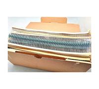 Energy consuming elements Resistors 100pcs 330R Metal Film Resistor, 1Percent Tolerance 0.25W Fixed Resistor, for Electronic Projects and Experiments